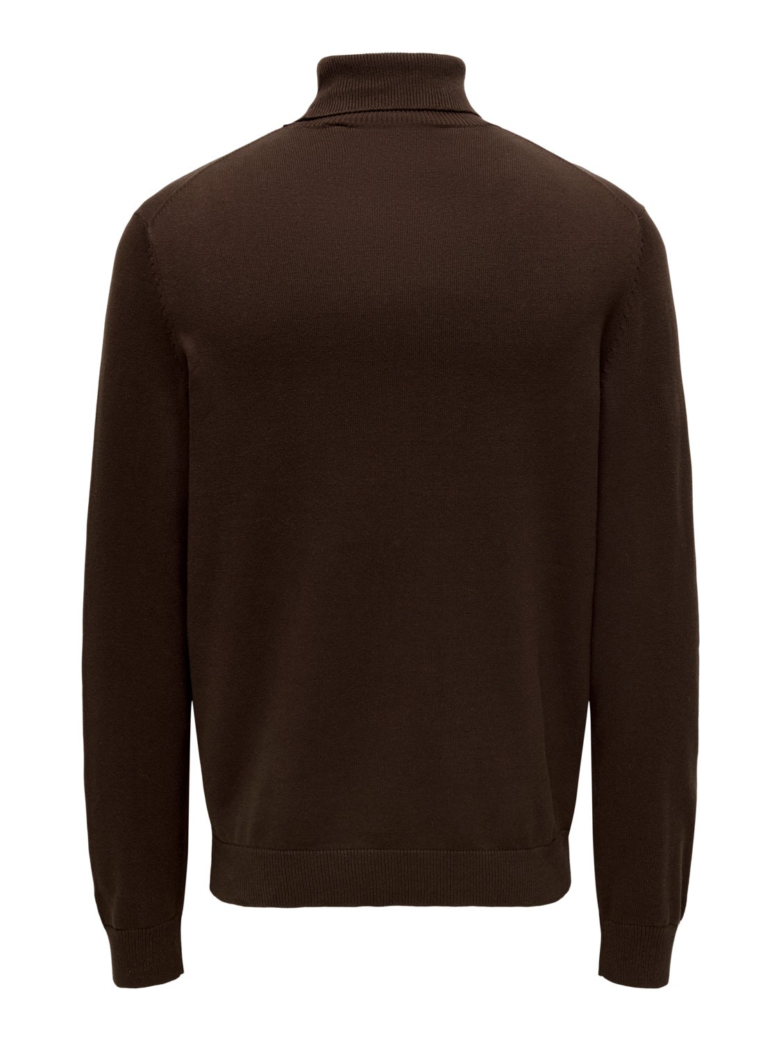 Pullover with roll neck