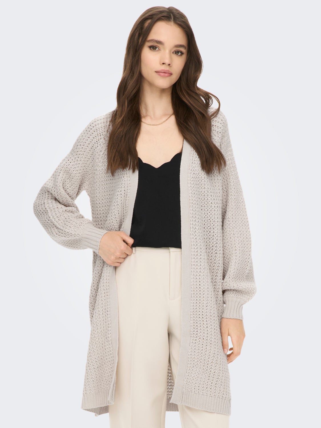 Long Knitted Cardigan
