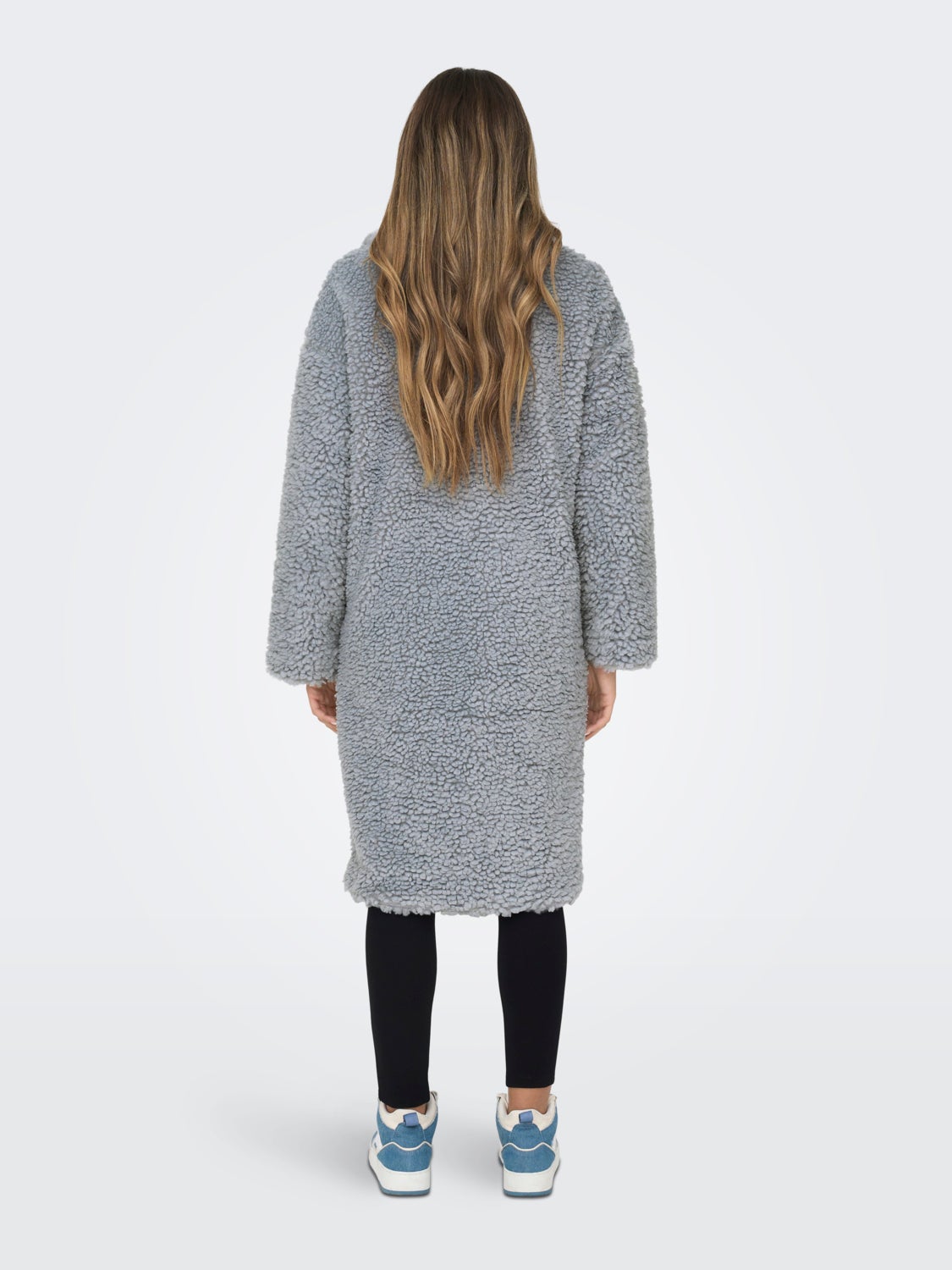 Long teddy coat