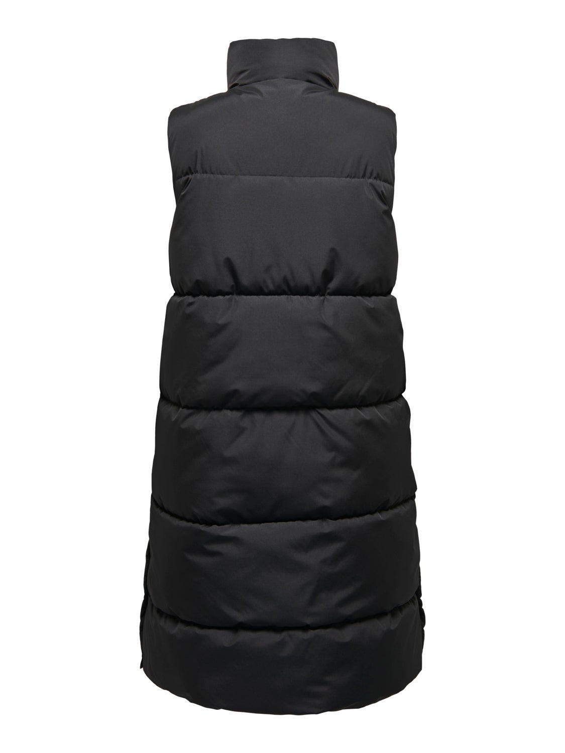 Curvy long puffer gilet