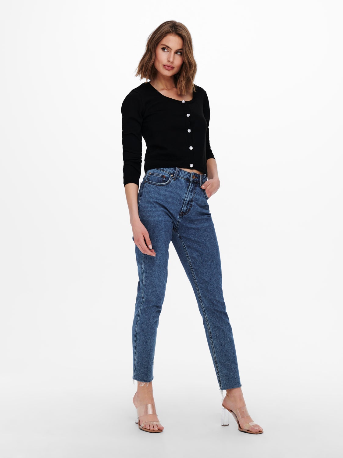 Square Knitted Cardigan