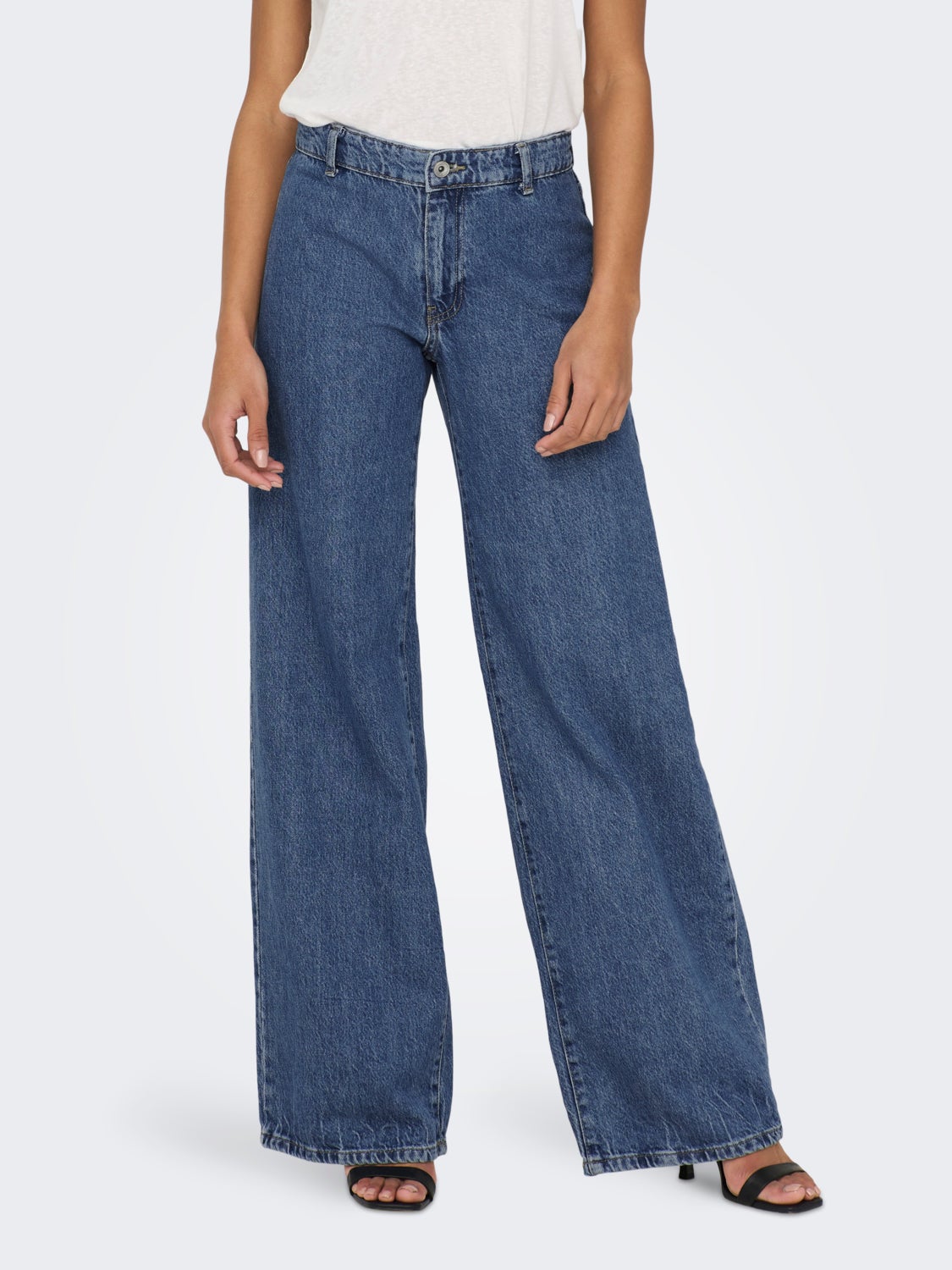 ONLKane Low waist wide leg jeans
