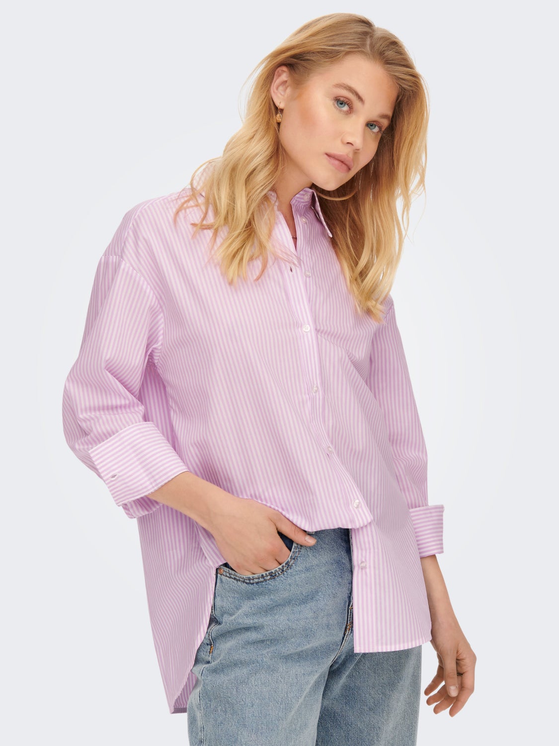 Loose fit Striped Shirt