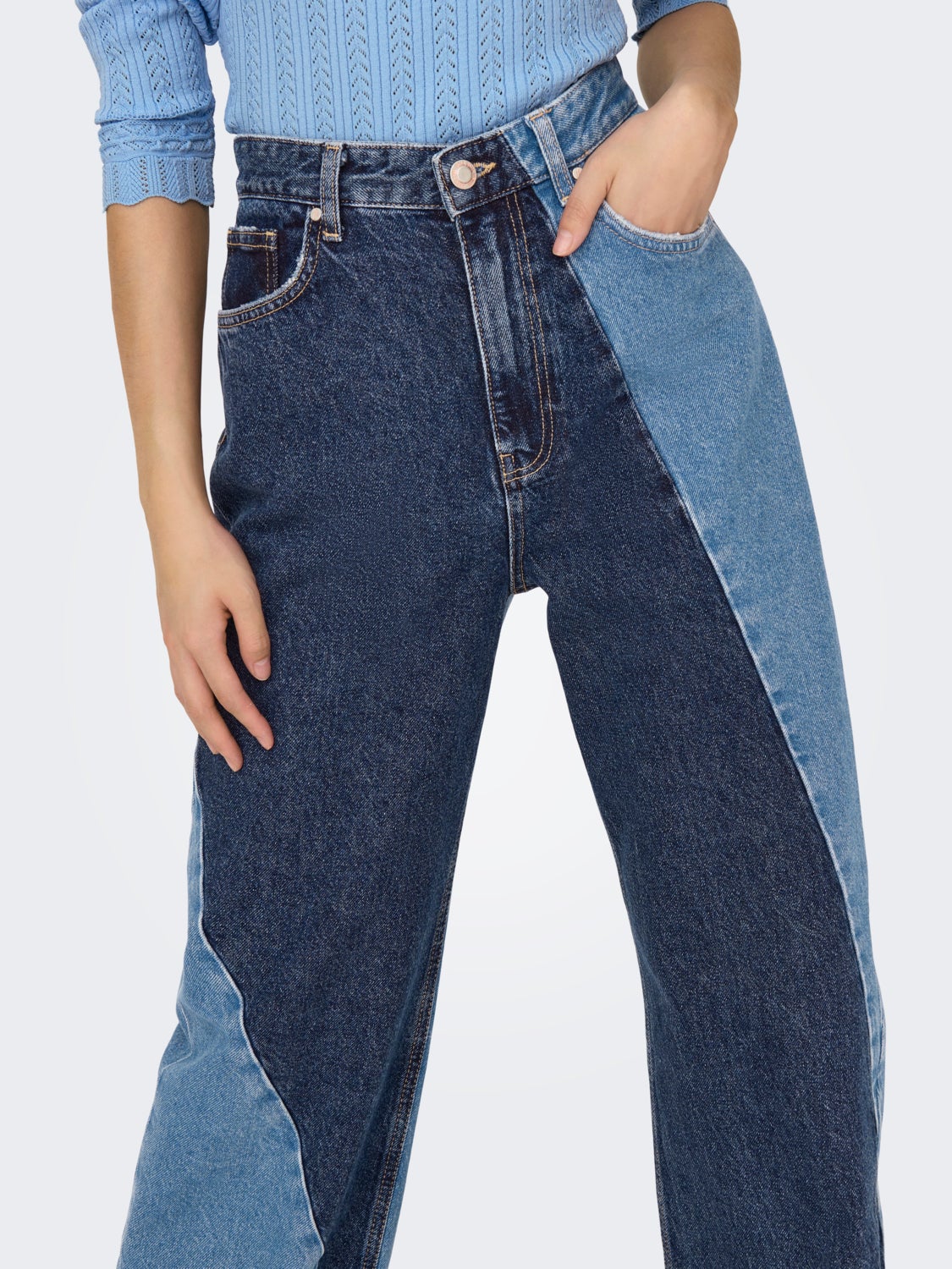 ONLCARRIE HW STR TAPERED TT DNM CRO