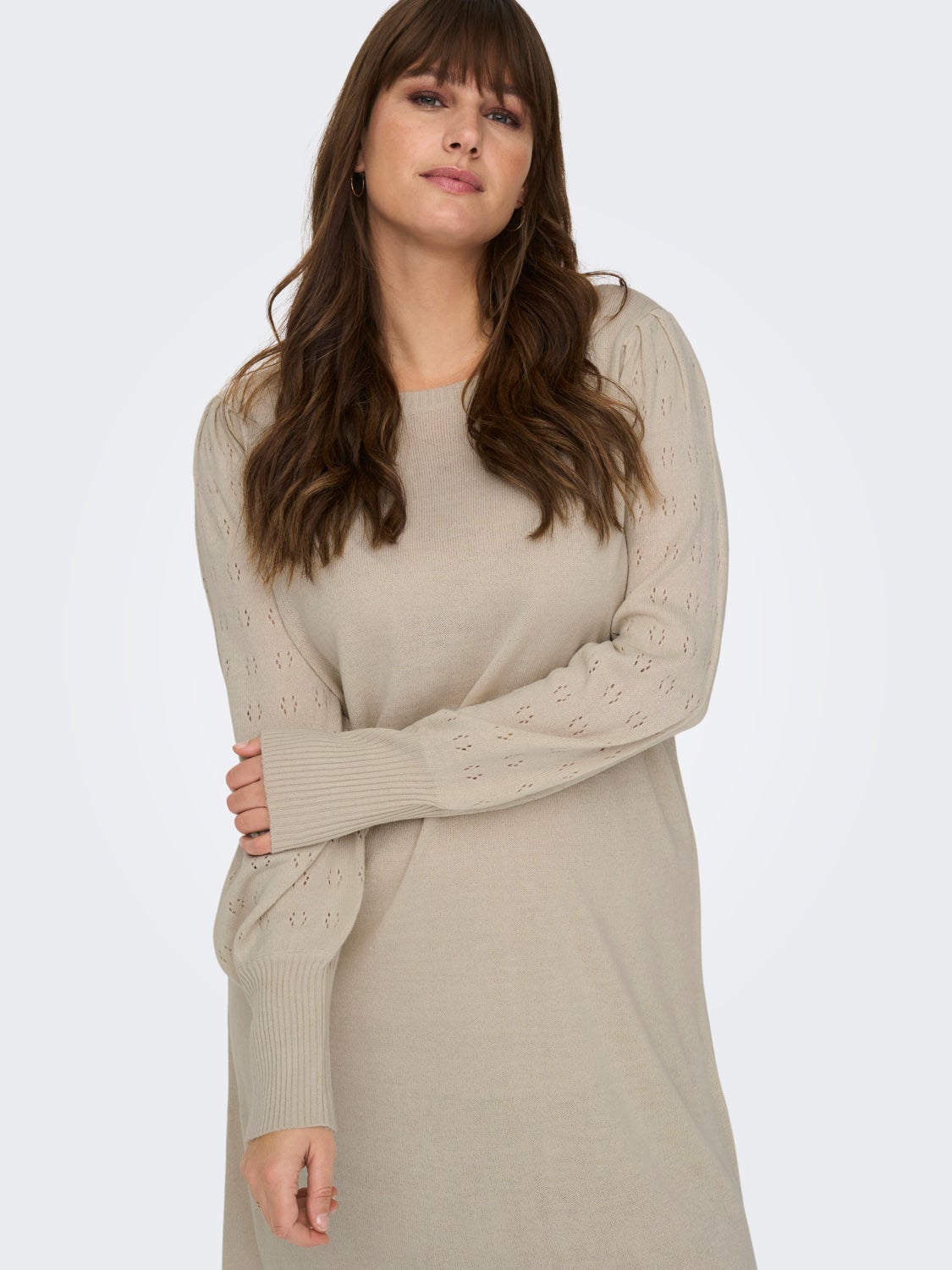 Curvy mini Knit Dress