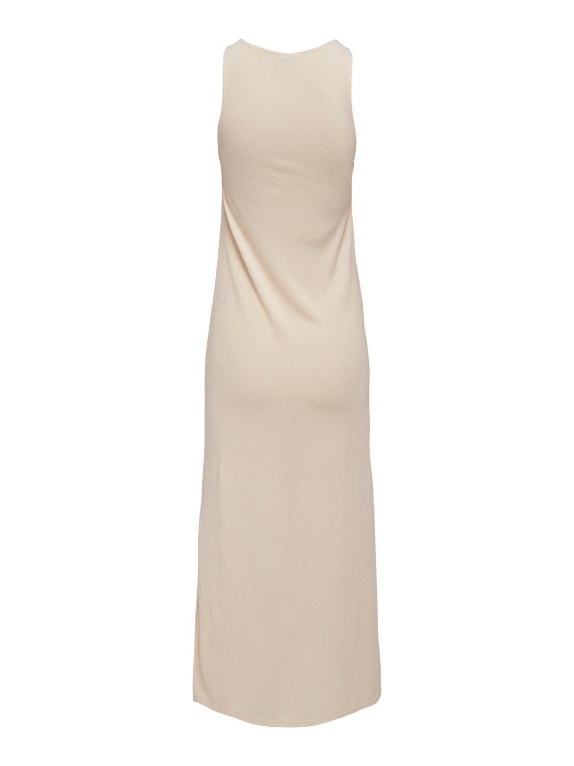 O-Neck Maxi Dress