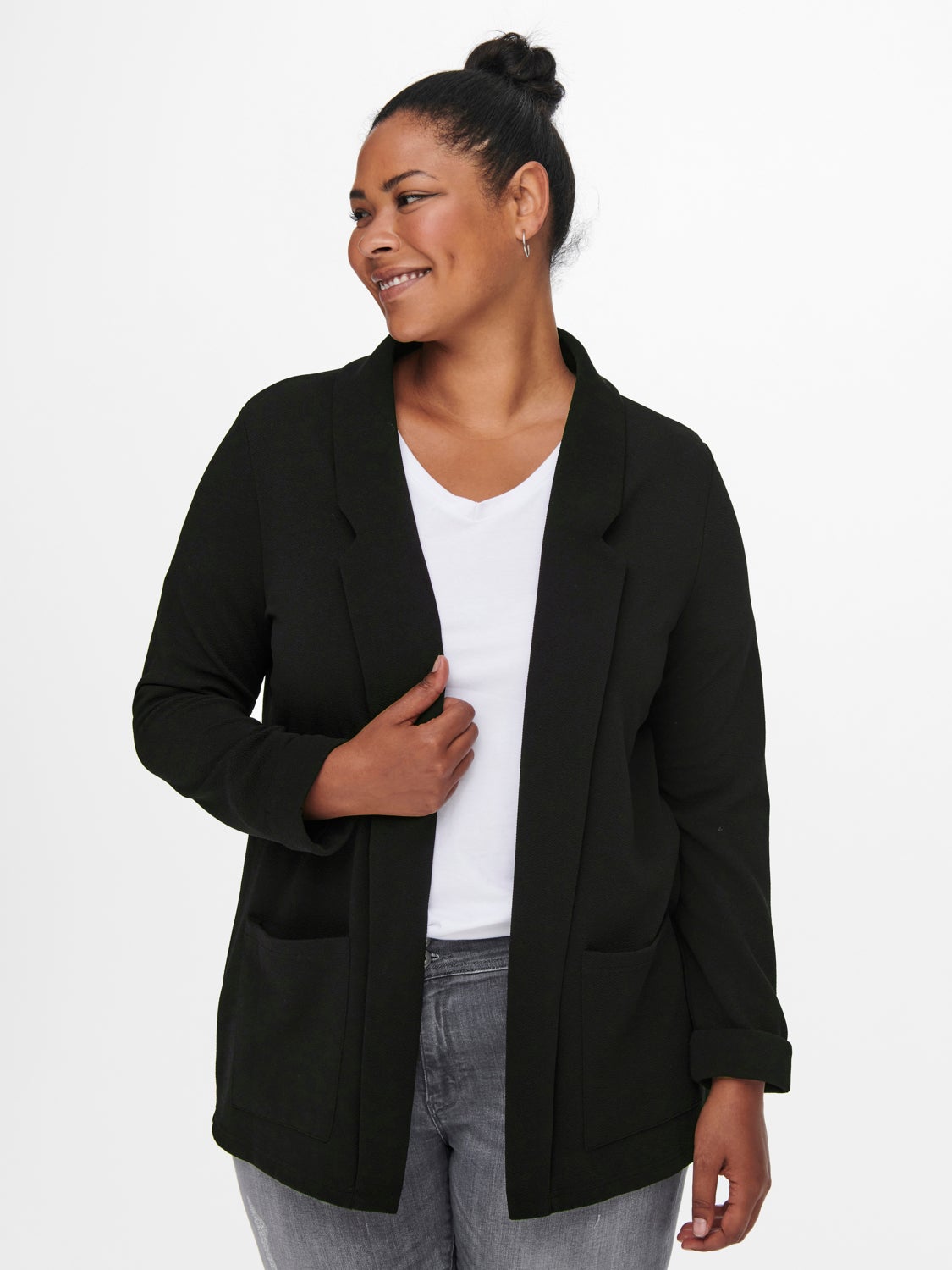 Curvy open Blazer