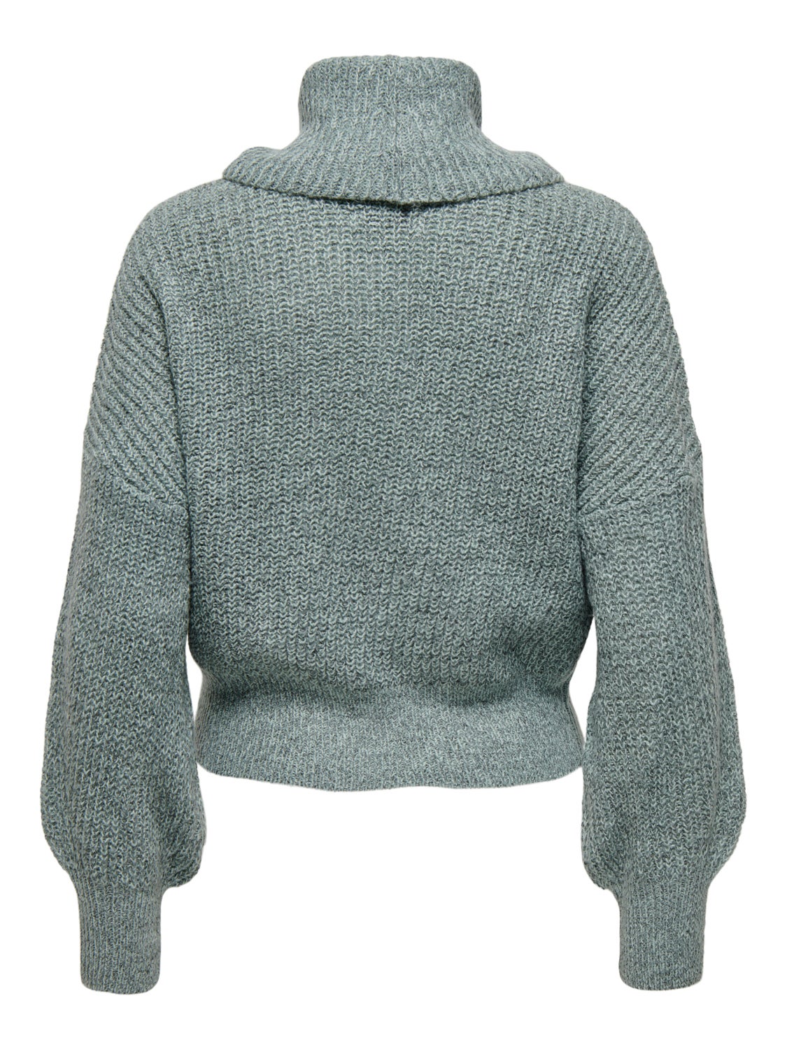 Roll neck knitted pullover