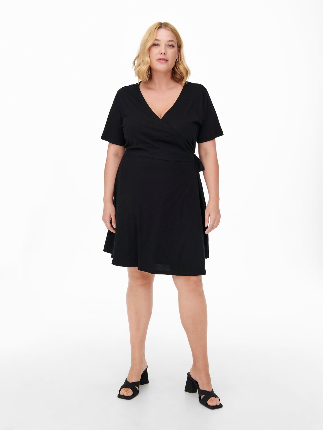 Curvy Wrap Dress