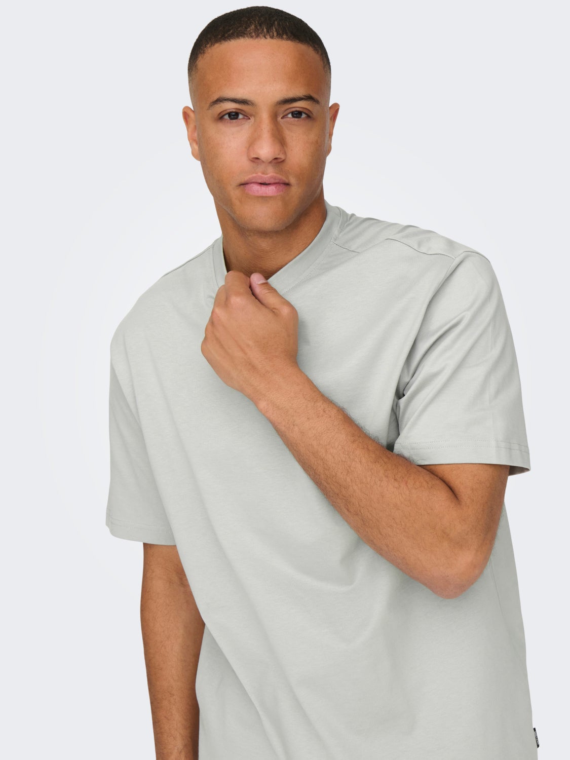 Oversized o-hals t-shirt