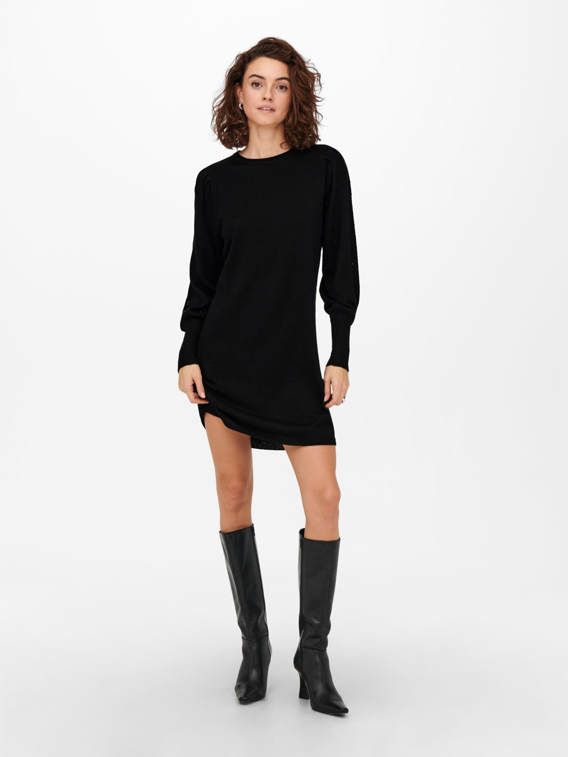 Long sleeved Knitted Dress