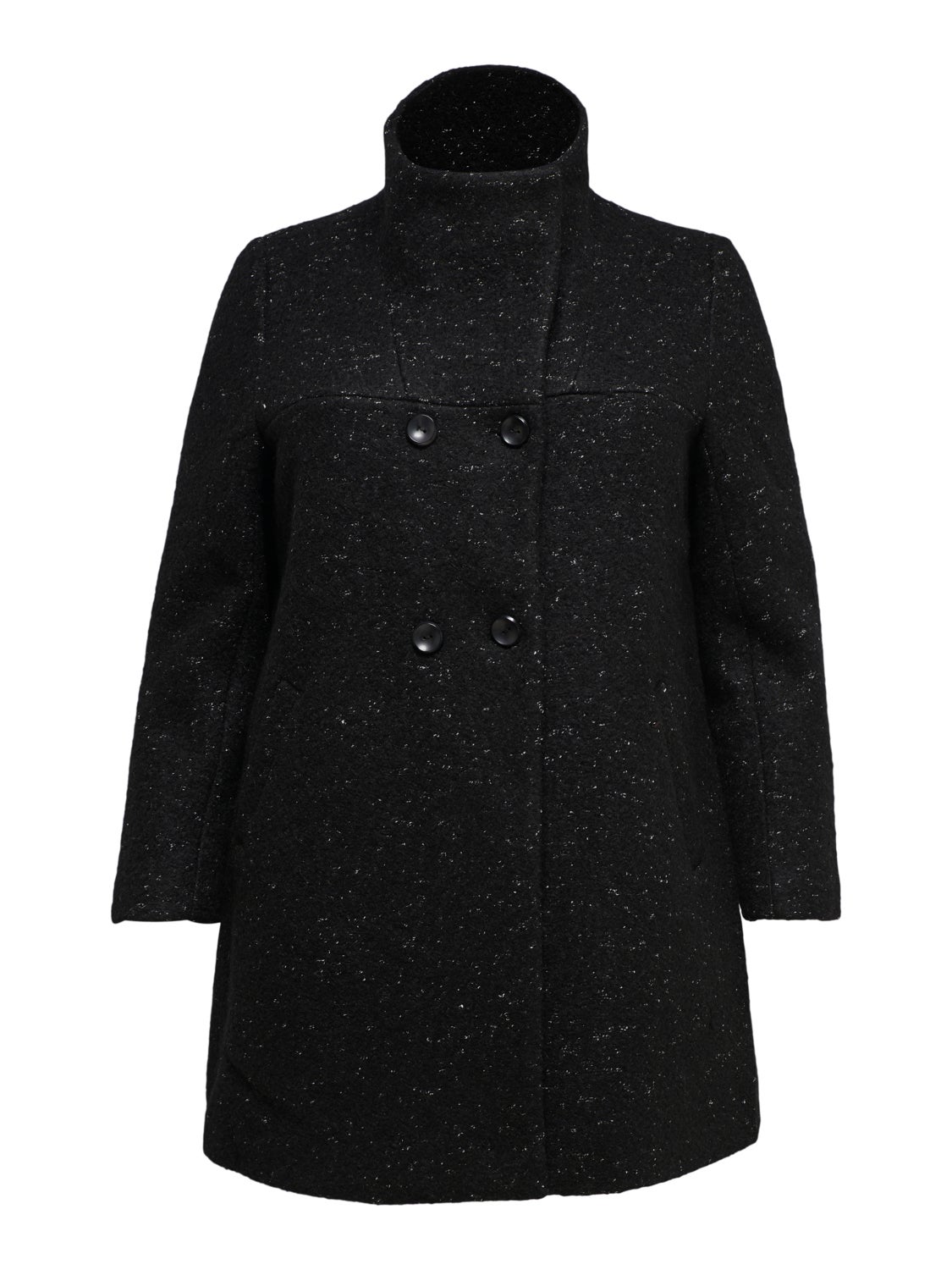 Curvy Wool Coat