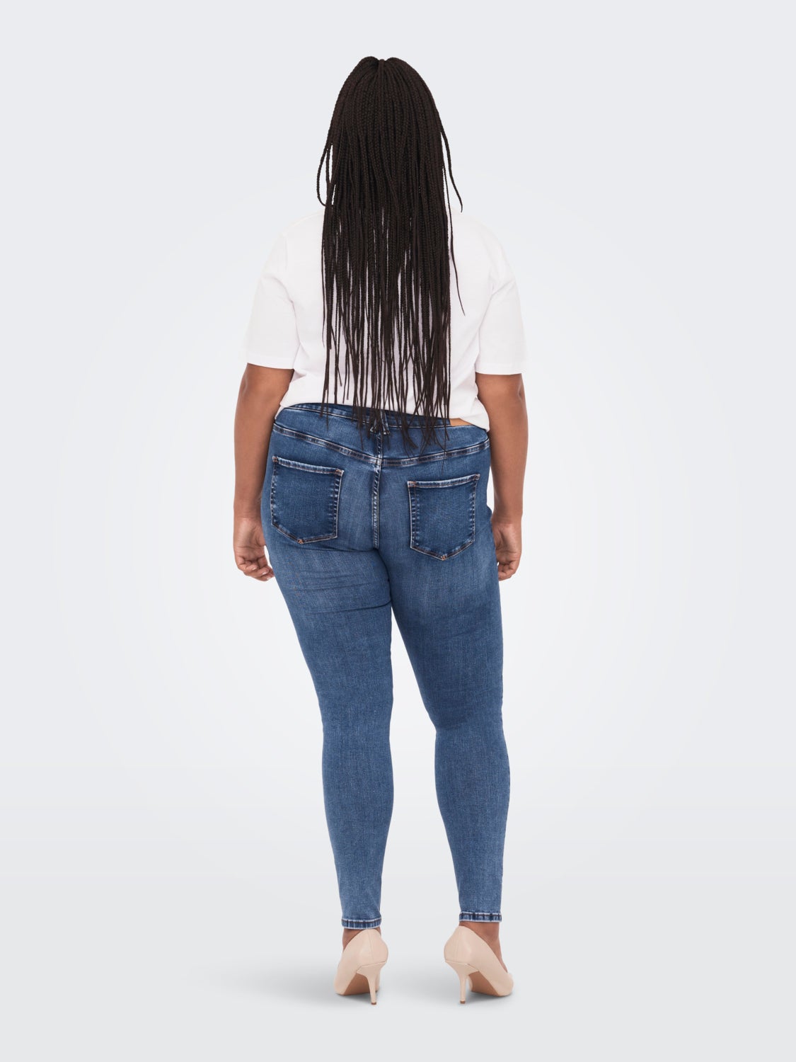 Curvy CARWiser reg dest Skinny fit jeans