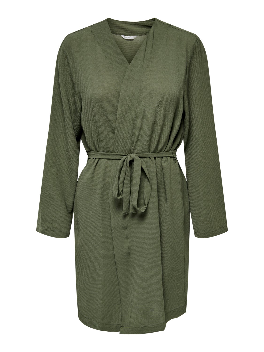 Cozigan with tie belt