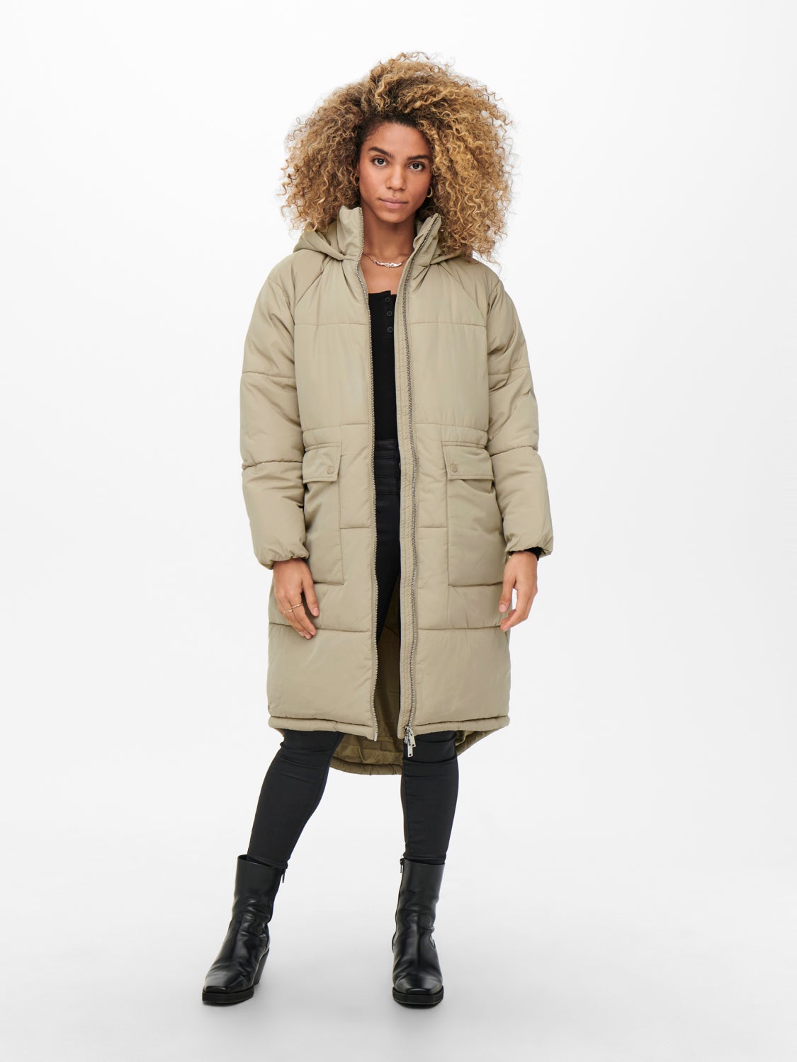 Long oversized coat