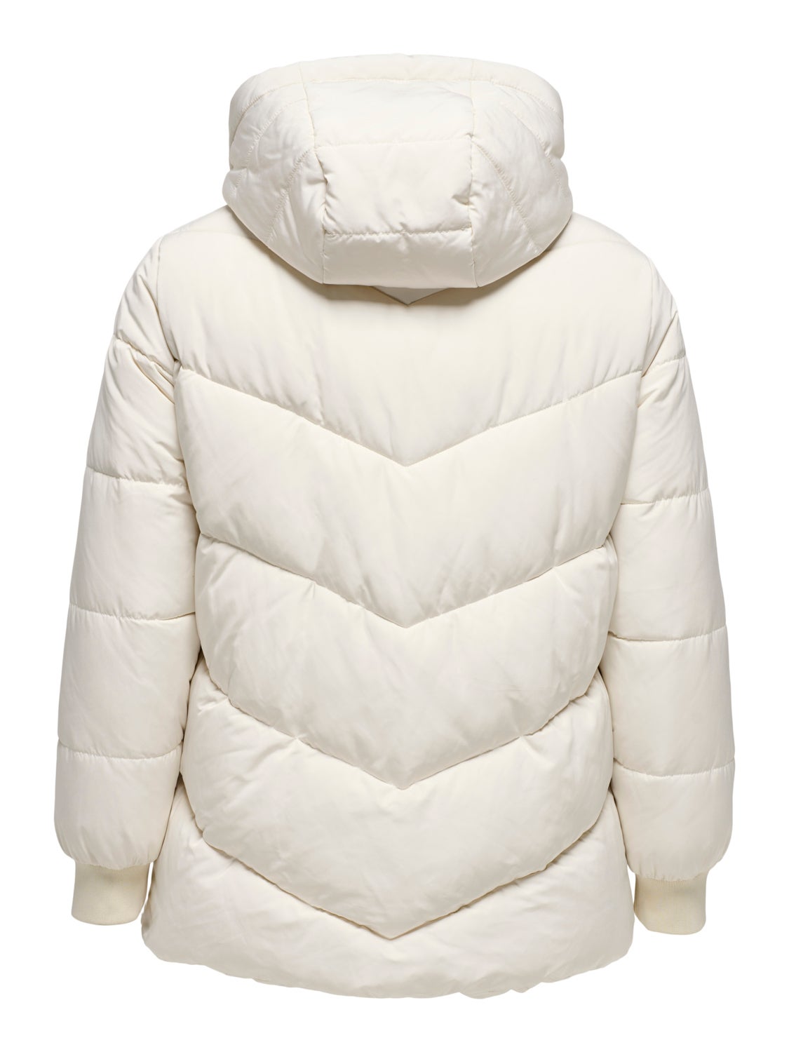 curvy Puffer jacket with hood