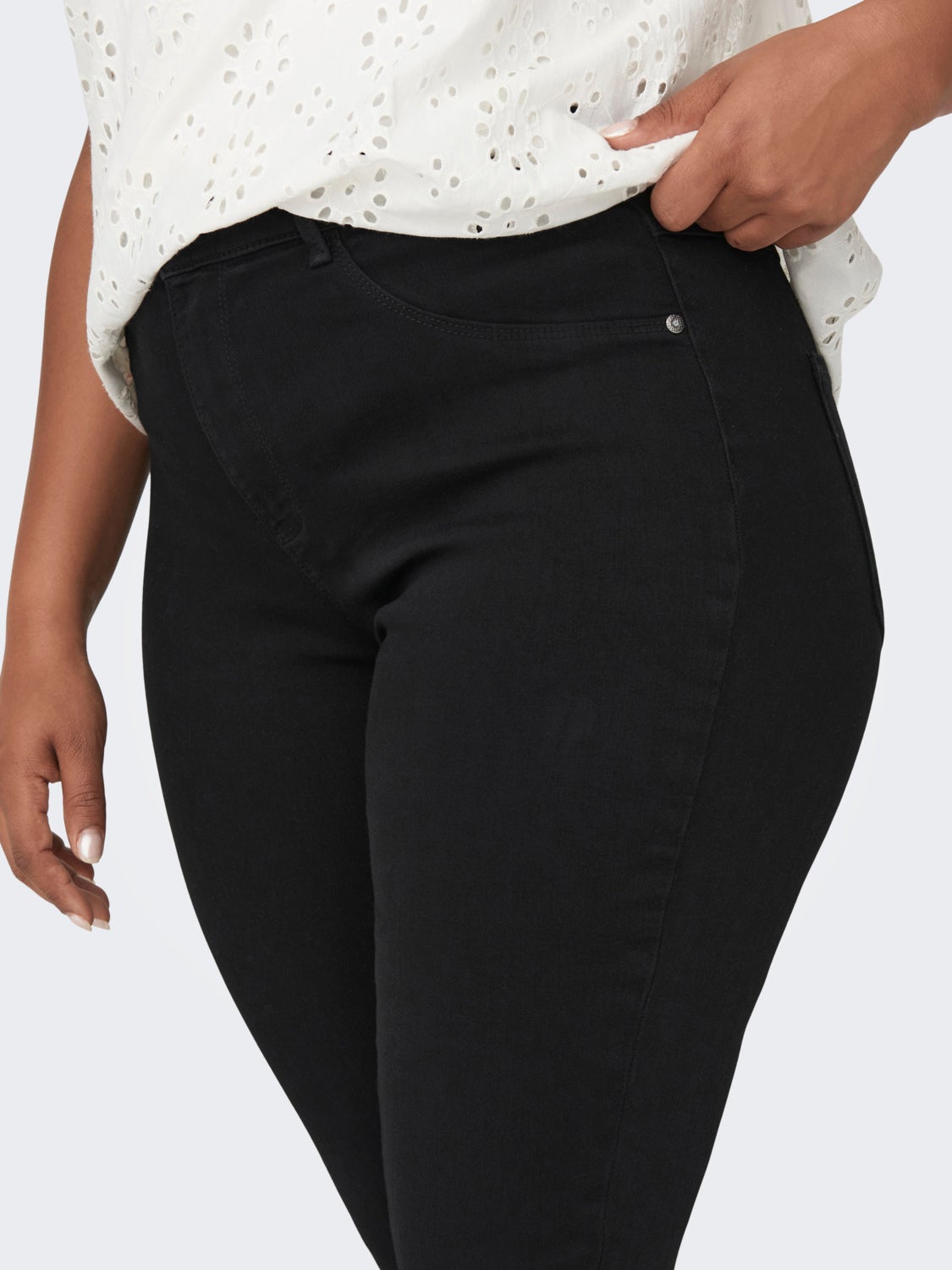 Curvy CARStorm push hw Skinny fit jeans
