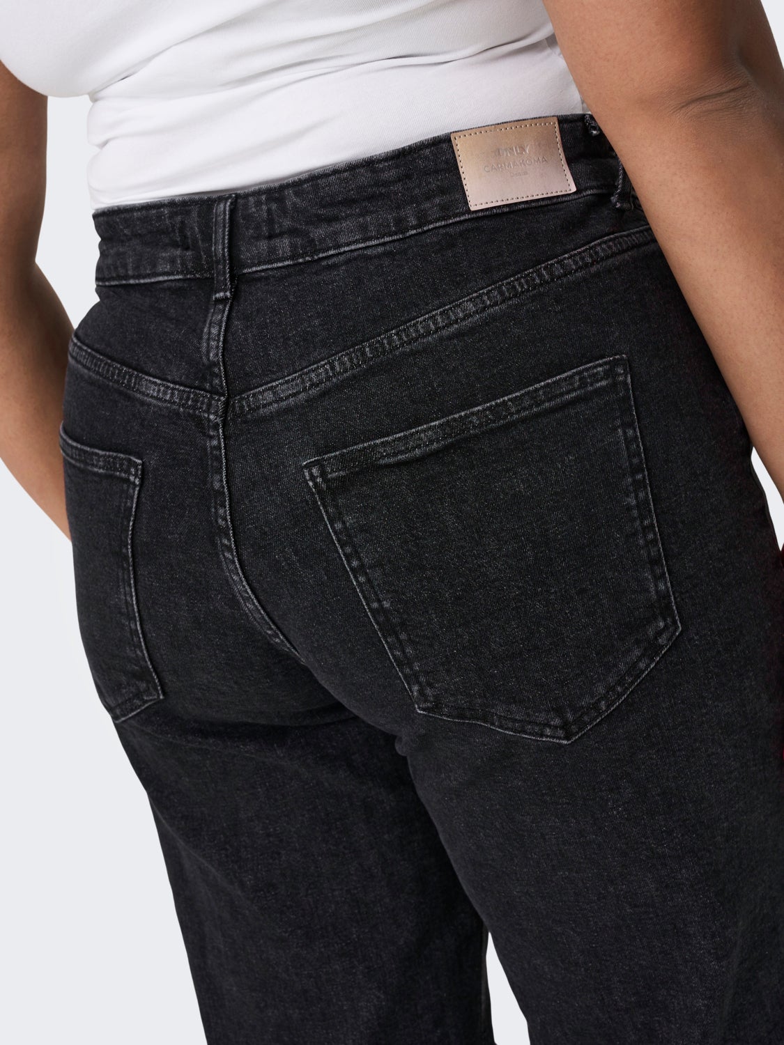 Curvy CARJules wide high waisted jeans