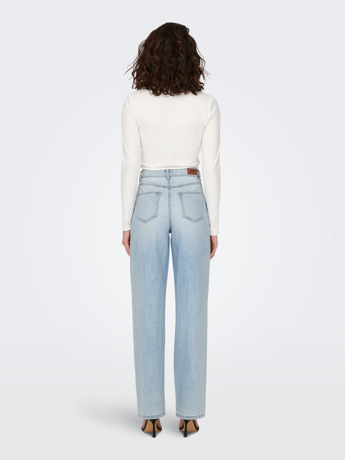 ONLMolly wide high waisted jeans