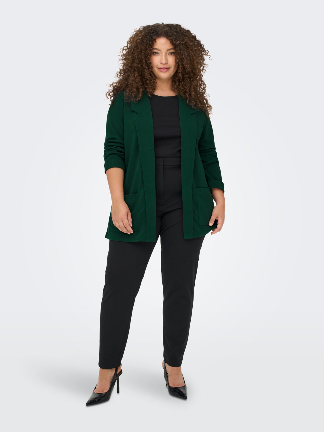 Curvy open Blazer