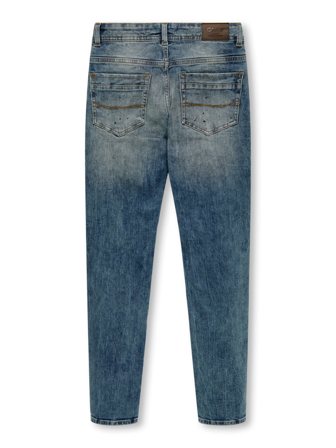 KOBMATT SLIM MID BLUE PAINT JEANS DNM