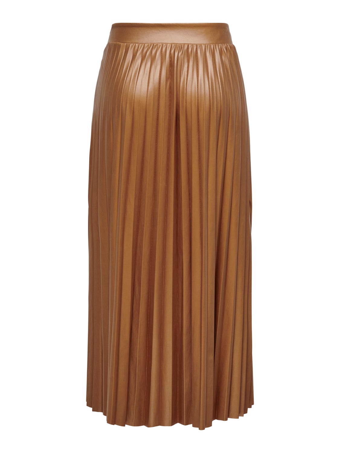 Maxi coated skirt