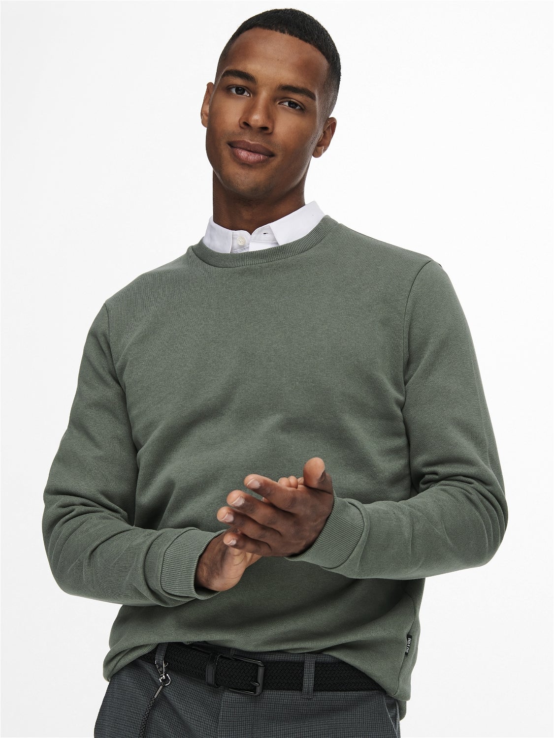 Regular Fit O-Neck Sweatshirt