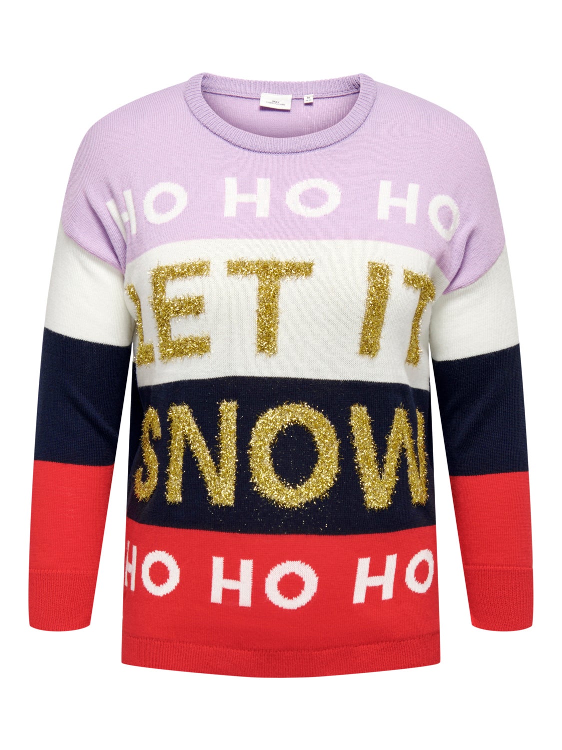 Curvy christmas jumper