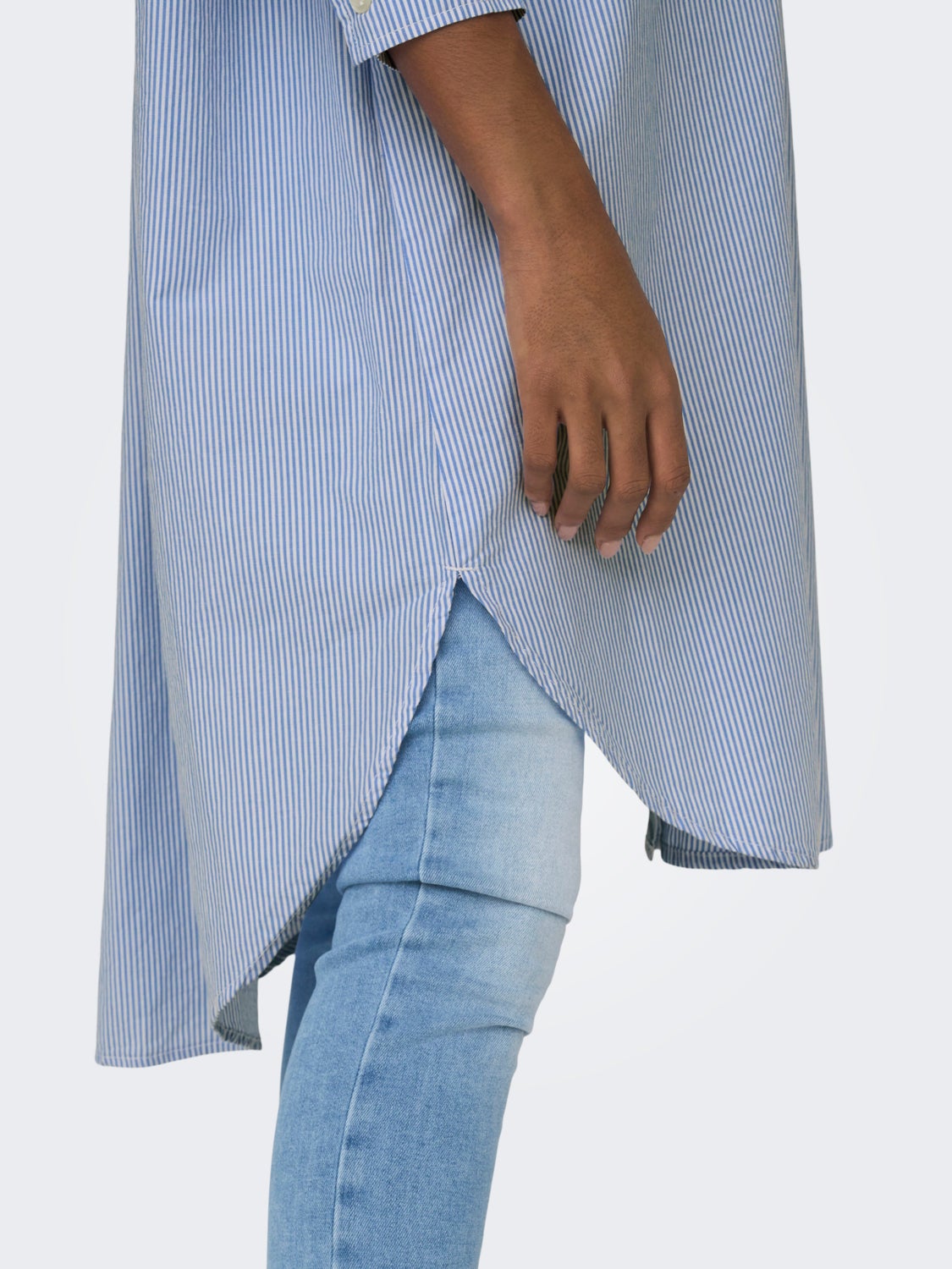 Long Shirt With 3/4 Sleeves