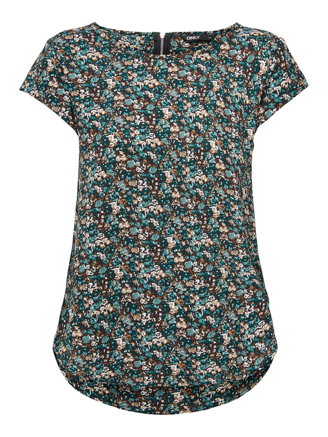 Printed Short Sleeved Top