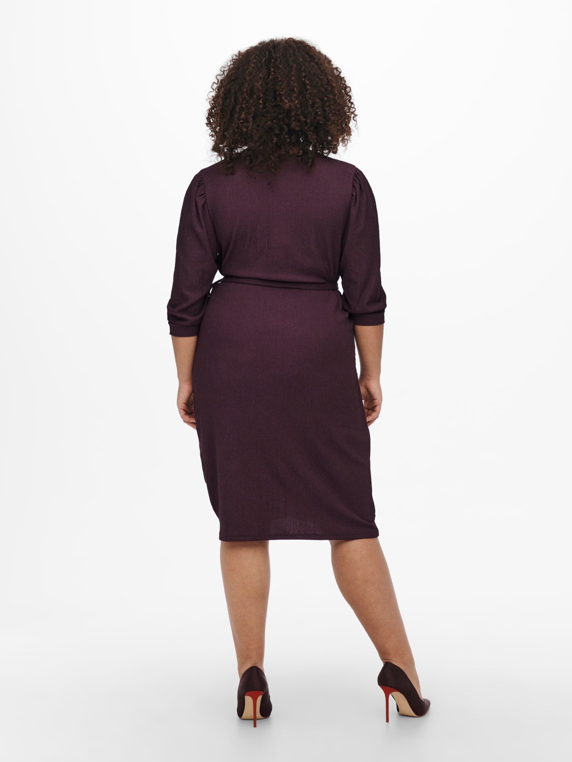 Curvy v-neck Dress