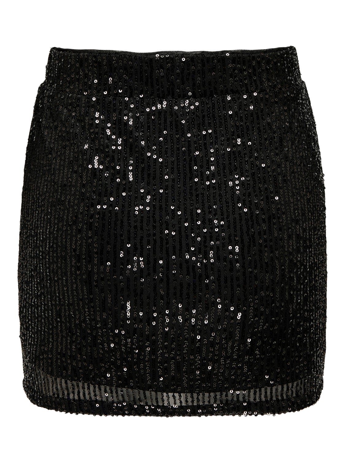 Mini skirt with glitter