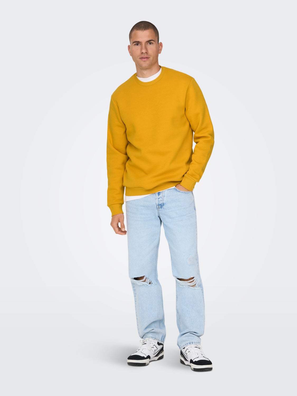 Regular Fit O-Neck Sweatshirt