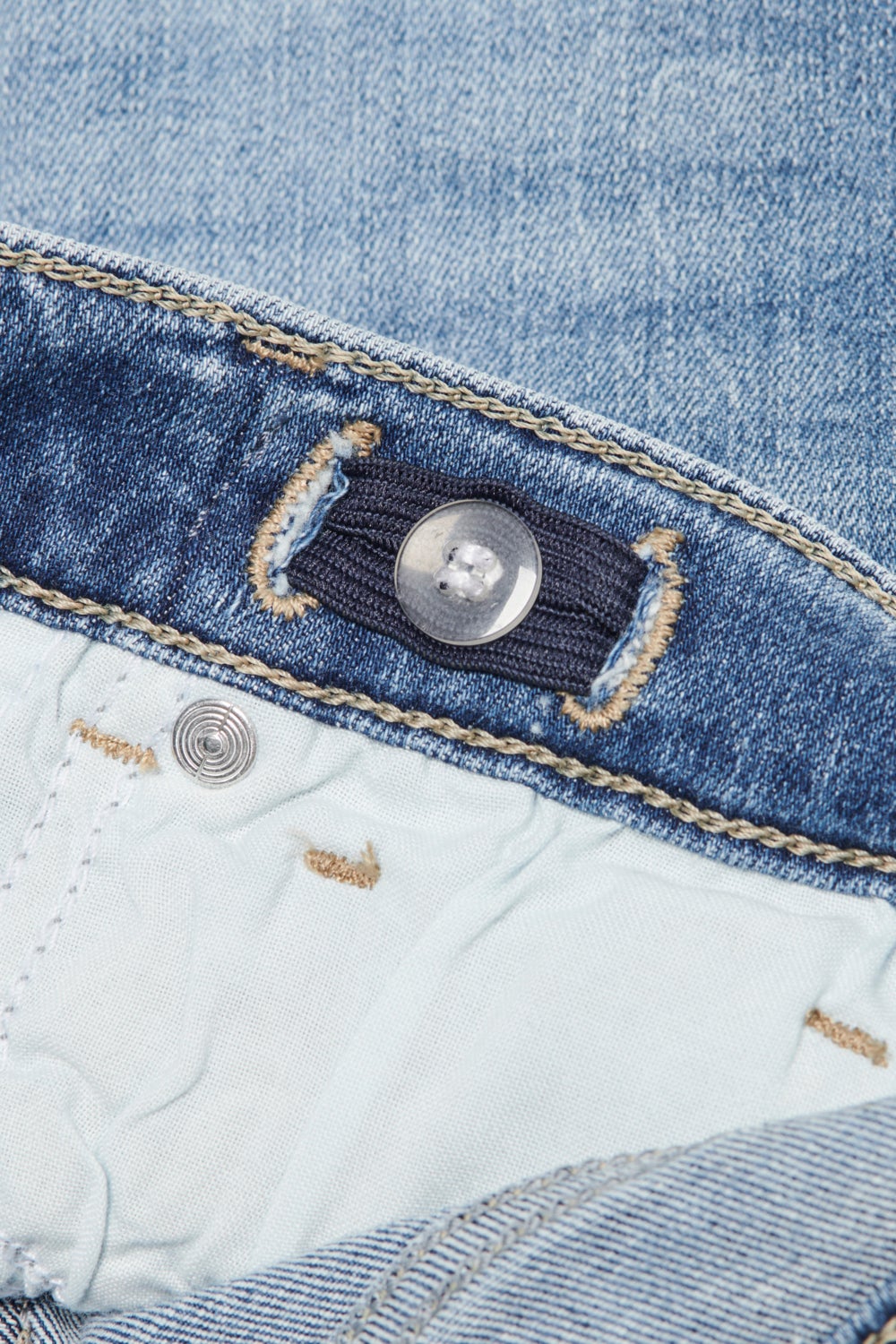 Straight Fit Mid waist Jeans