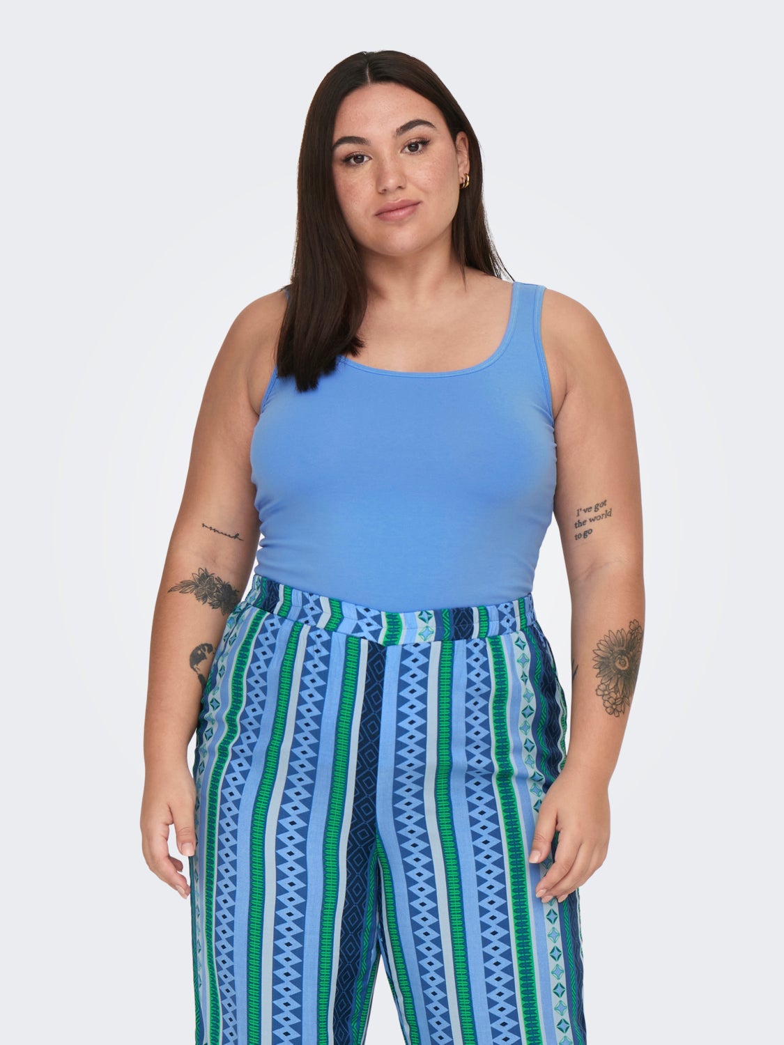 Curvy basic Tank top