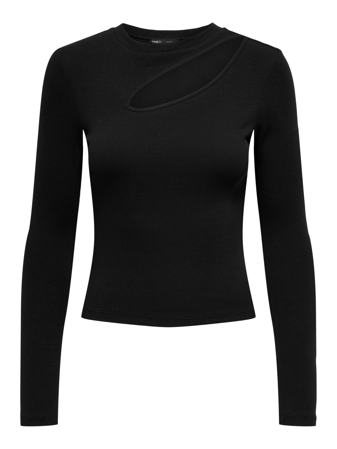 O-neck top with cut out detail
