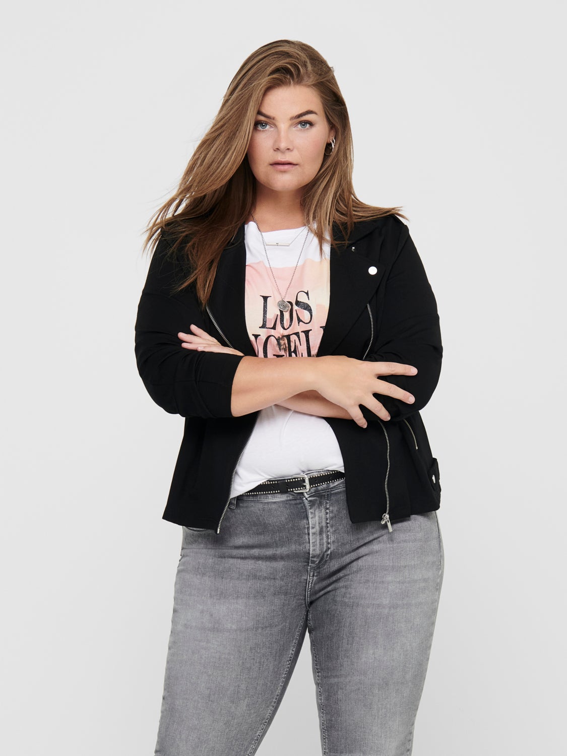 Curvy biker Jacket