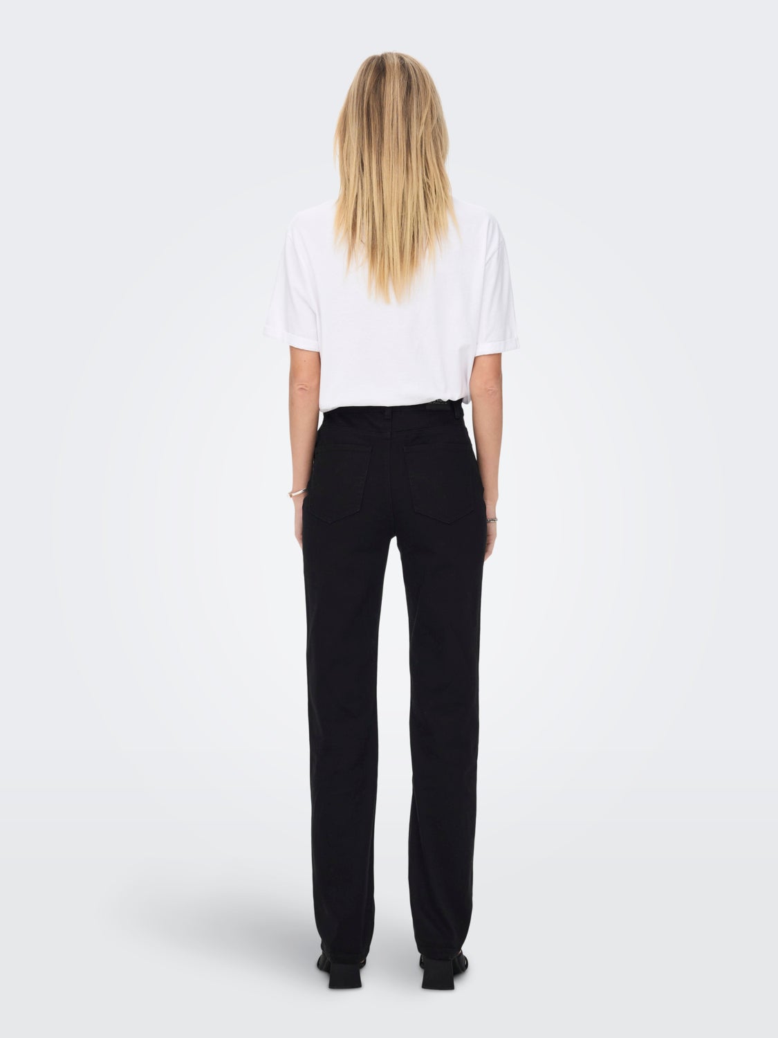 High waisted Straight Fit Trousers