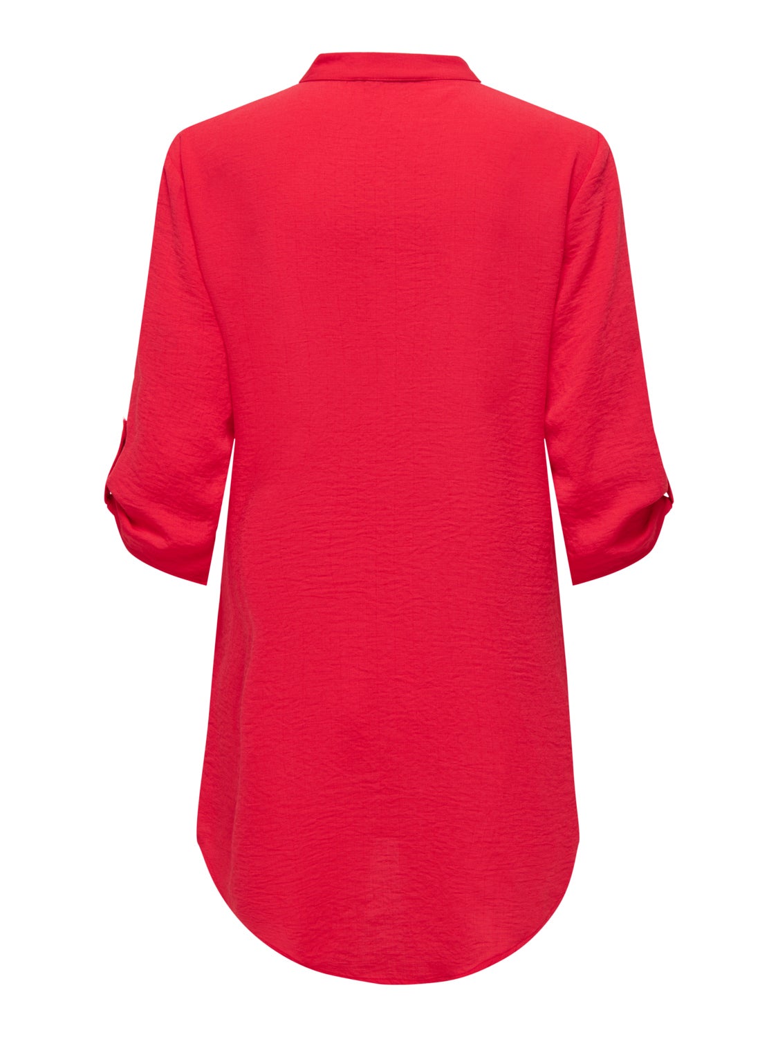 Mini shirt dress with china collar