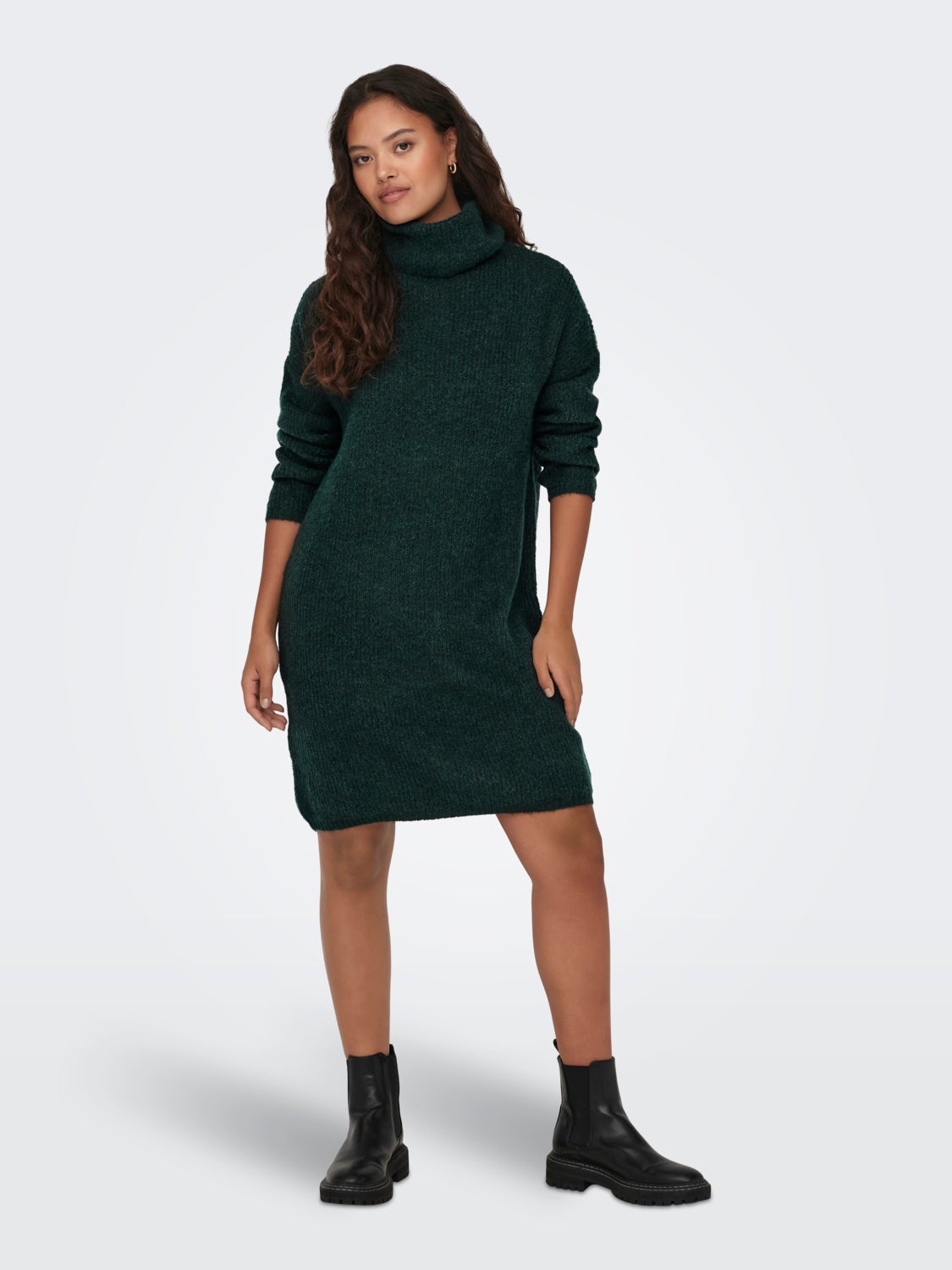 Roll neck Knitted Dress