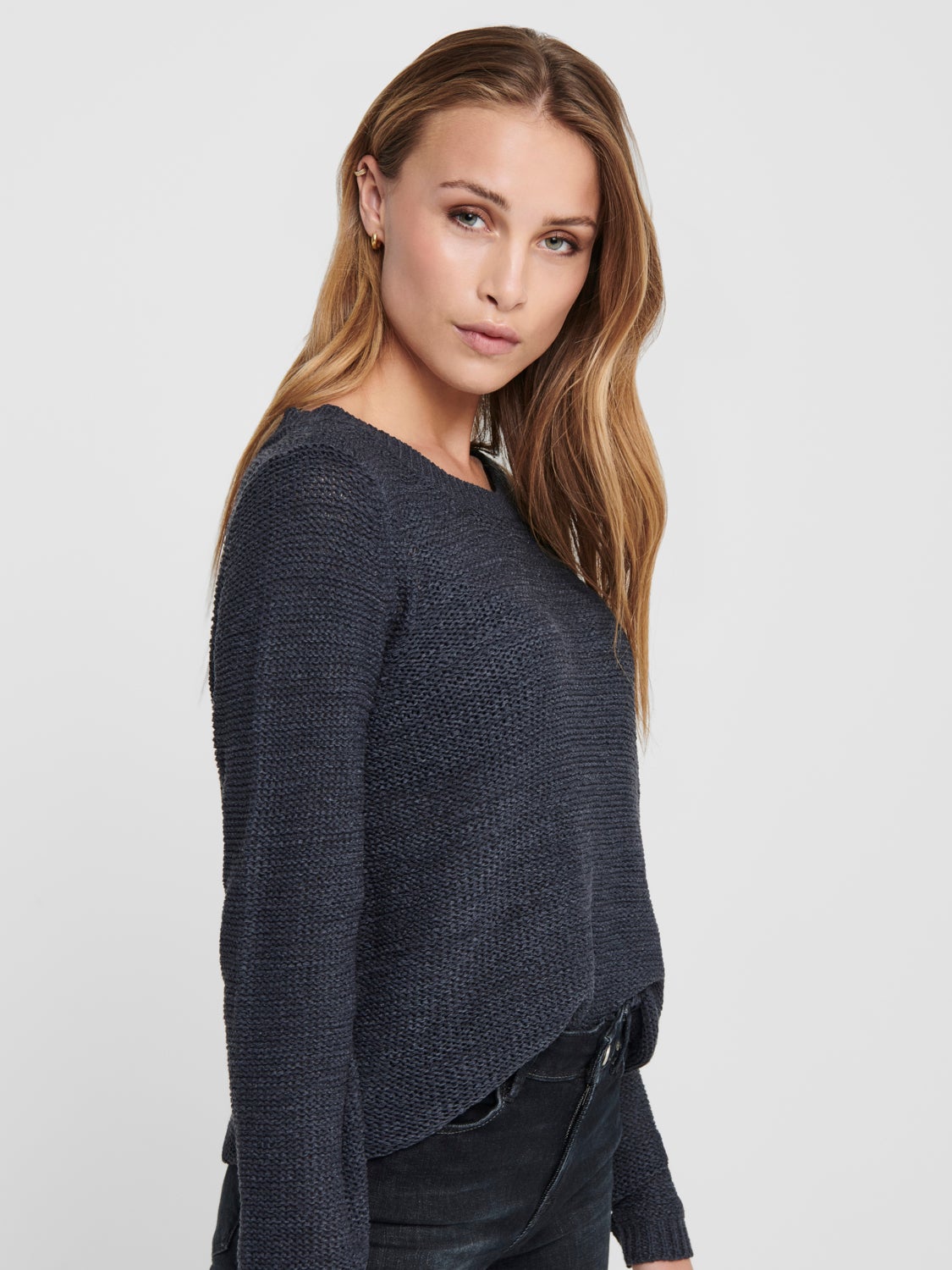 Texture Knitted Pullover