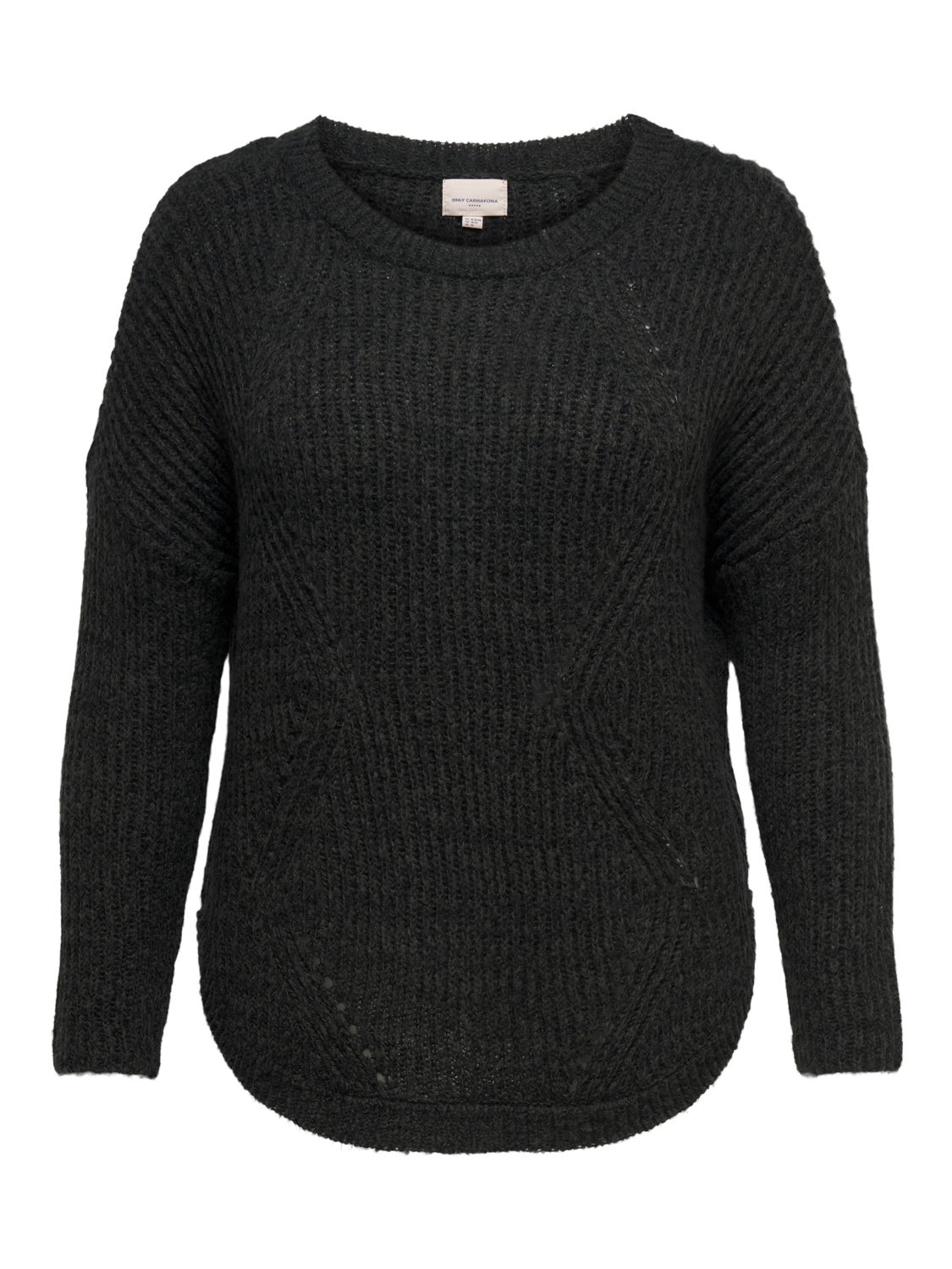 Curvy patterned Knitted Pullover