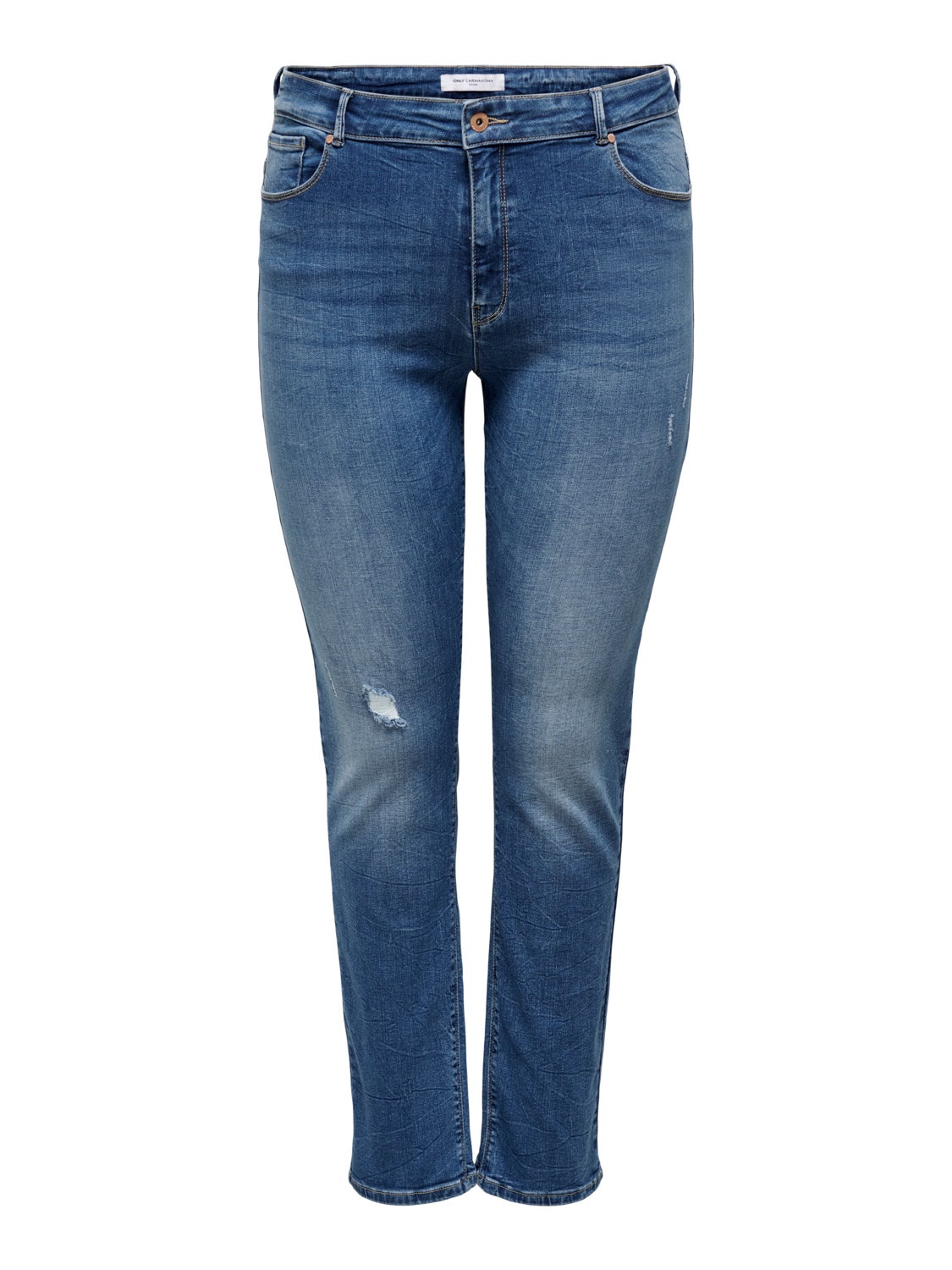 Curvy CARLaola straight fit high waisted jeans