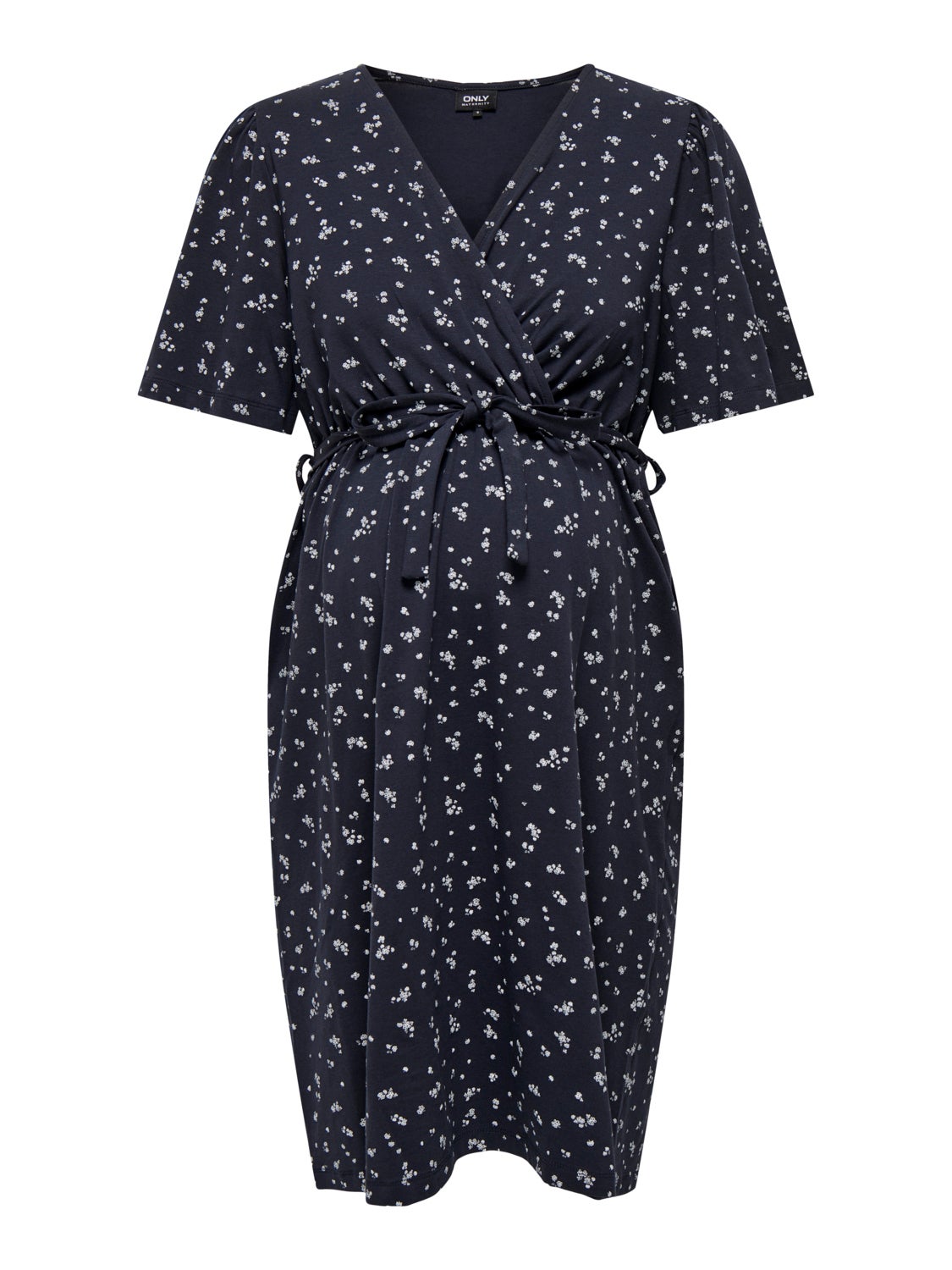 Mama dress with tie belt