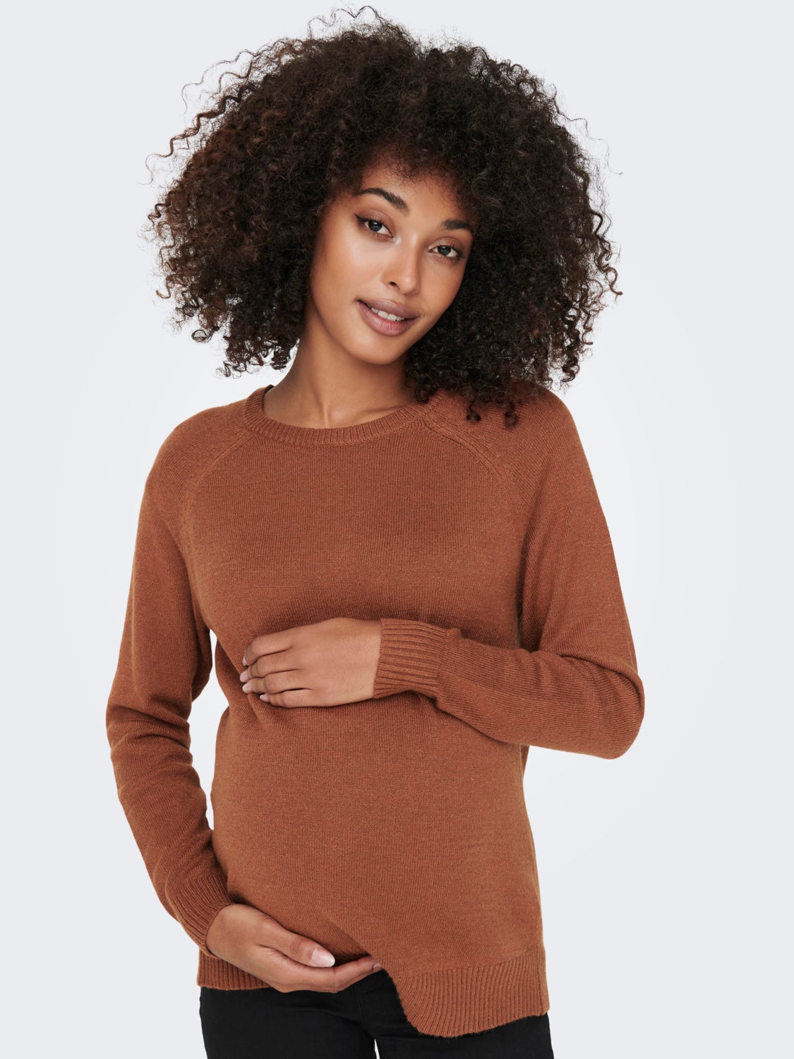 Mama loose fitted Knitted Pullover