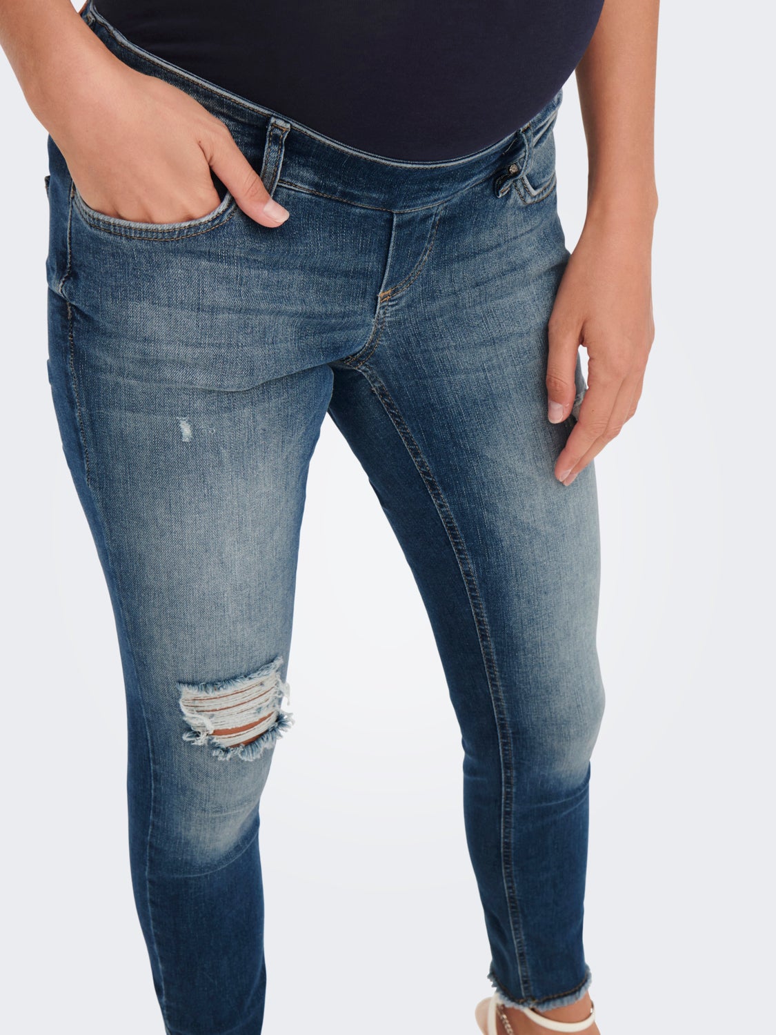 ONLBlush Mid ankle Skinny fit jeans