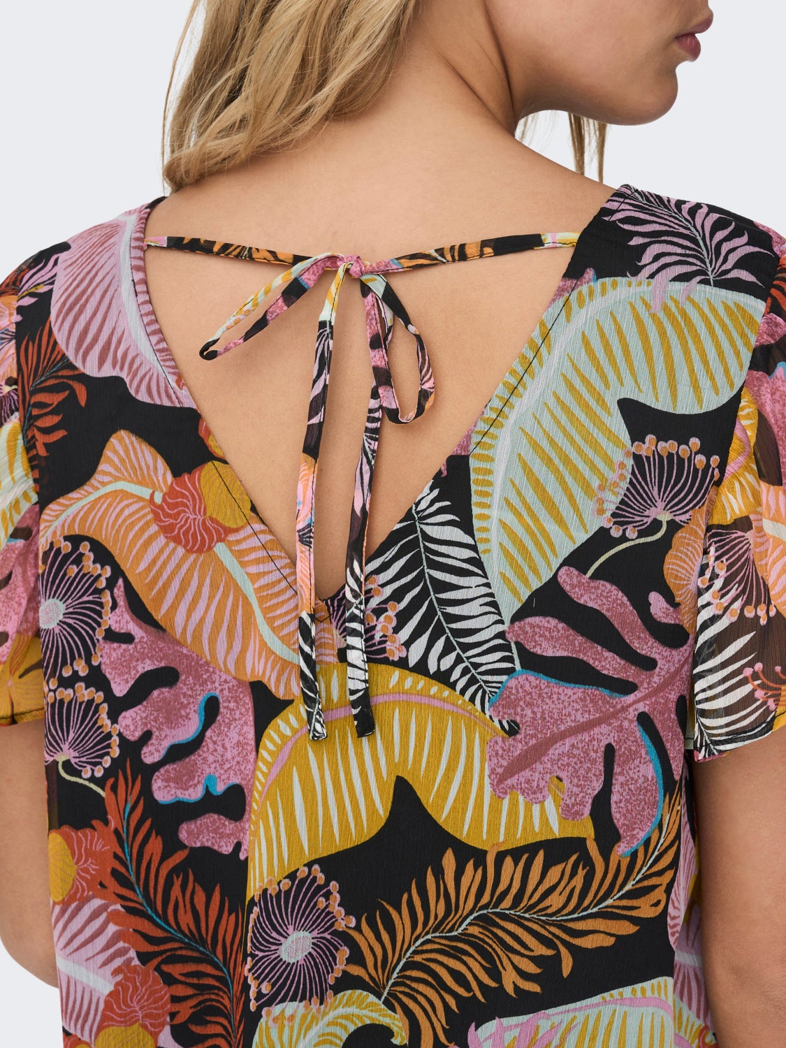 Regular Fit V-Neck Top