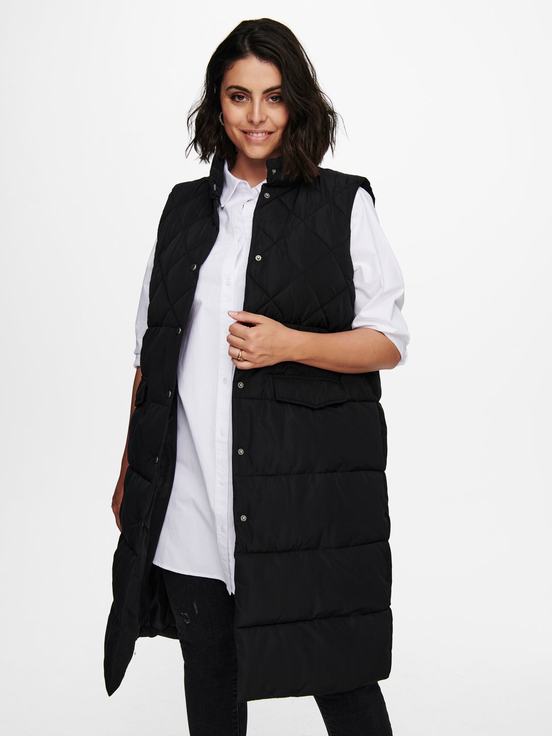 Curvy quilted Waistcoat