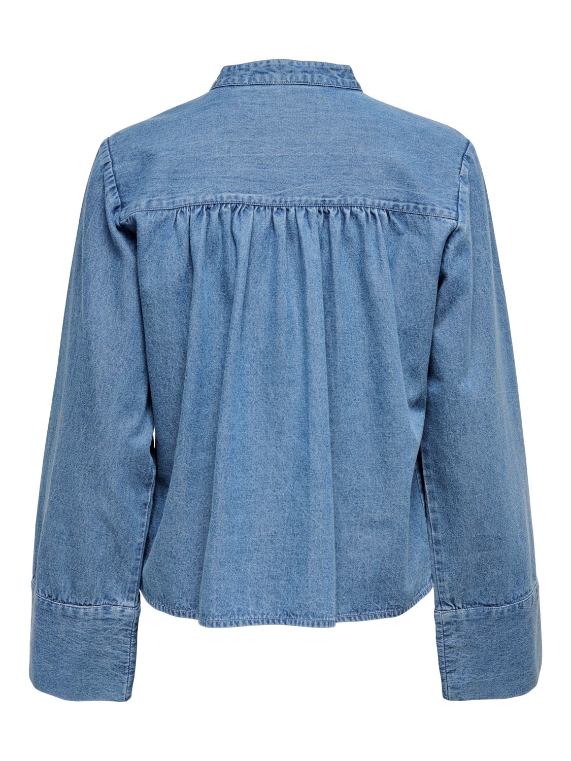 Wide sleeved Denim shirt