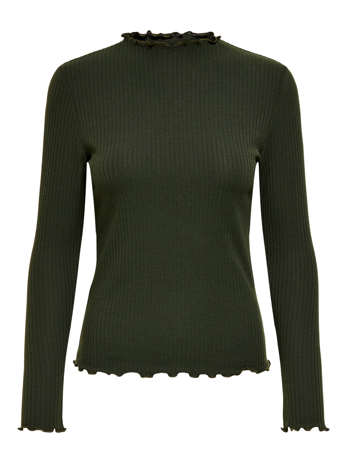 High neck Long Sleeved Top